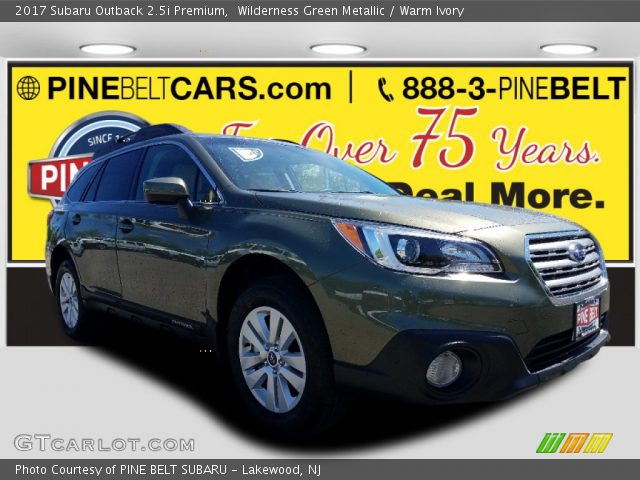 2017 Subaru Outback 2.5i Premium in Wilderness Green Metallic