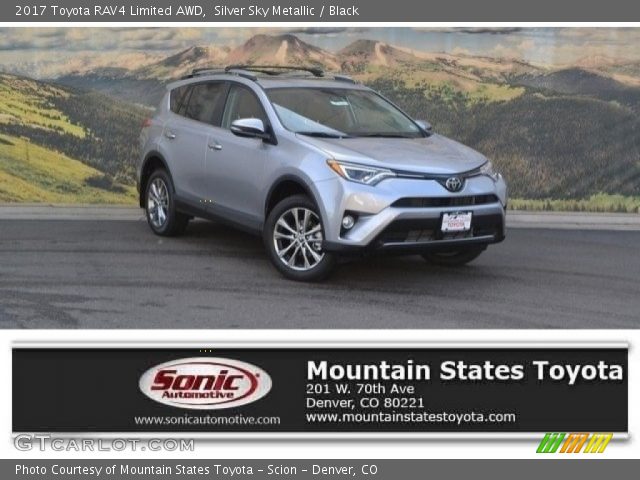 2017 Toyota RAV4 Limited AWD in Silver Sky Metallic