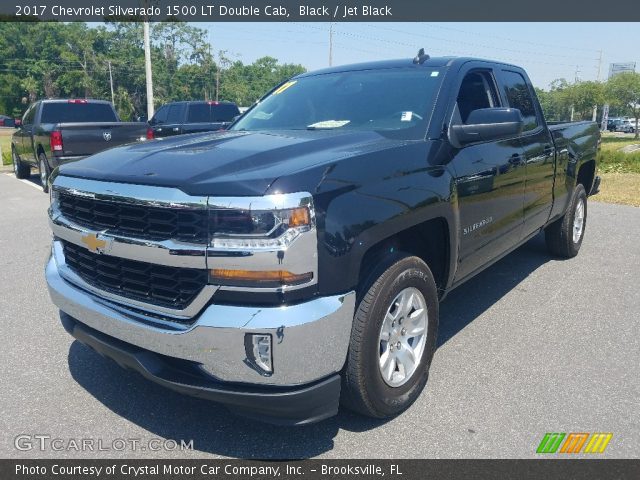 2017 Chevrolet Silverado 1500 LT Double Cab in Black