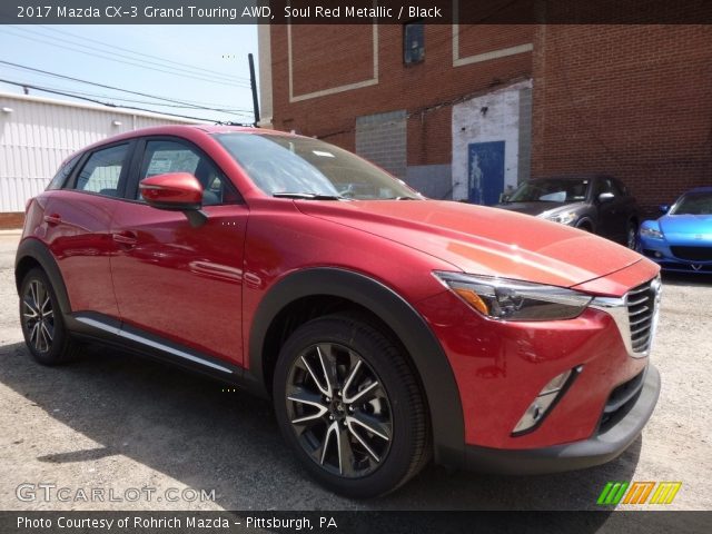 2017 Mazda CX-3 Grand Touring AWD in Soul Red Metallic