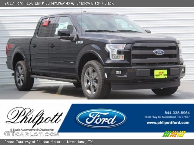 2017 Ford F150 Lariat SuperCrew 4X4 in Shadow Black