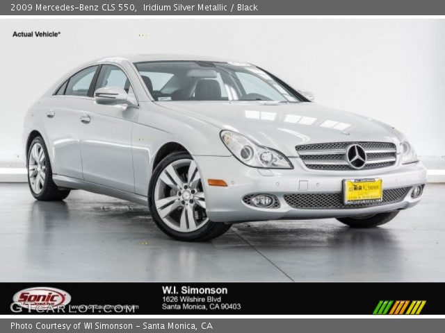 2009 Mercedes-Benz CLS 550 in Iridium Silver Metallic