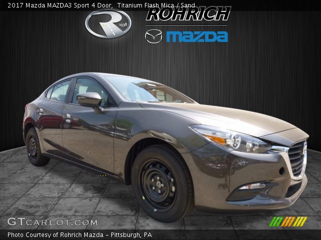 2017 Mazda MAZDA3 Sport 4 Door in Titanium Flash Mica