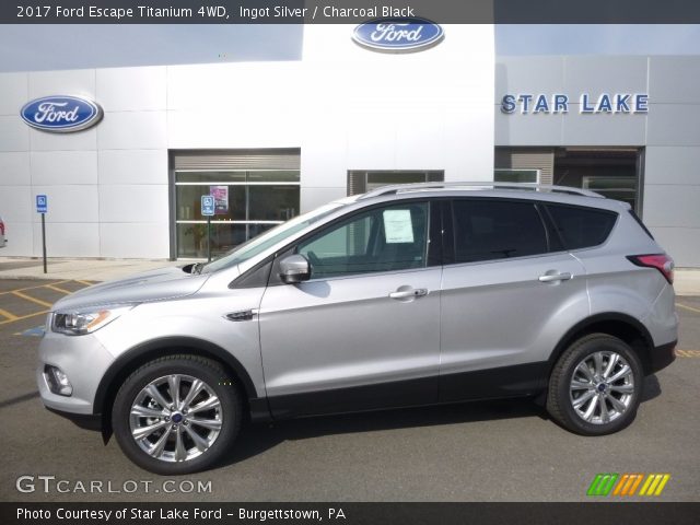 2017 Ford Escape Titanium 4WD in Ingot Silver