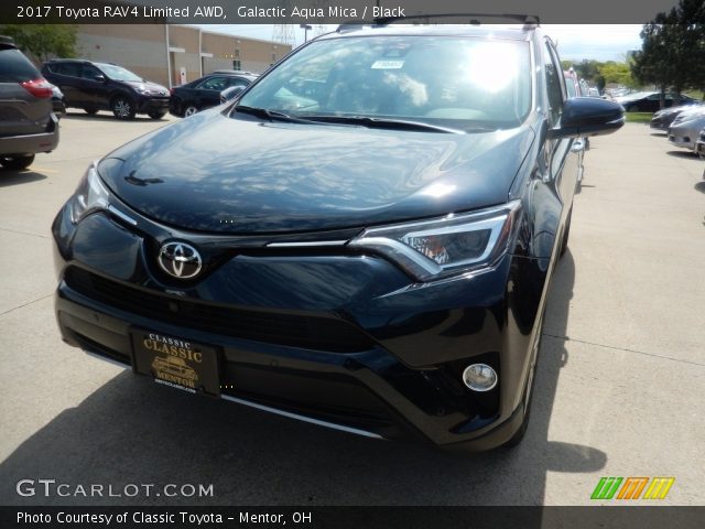 2017 Toyota RAV4 Limited AWD in Galactic Aqua Mica