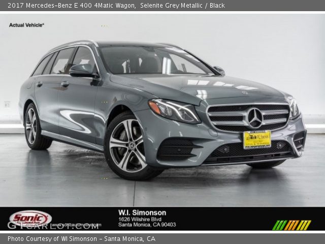 2017 Mercedes-Benz E 400 4Matic Wagon in Selenite Grey Metallic