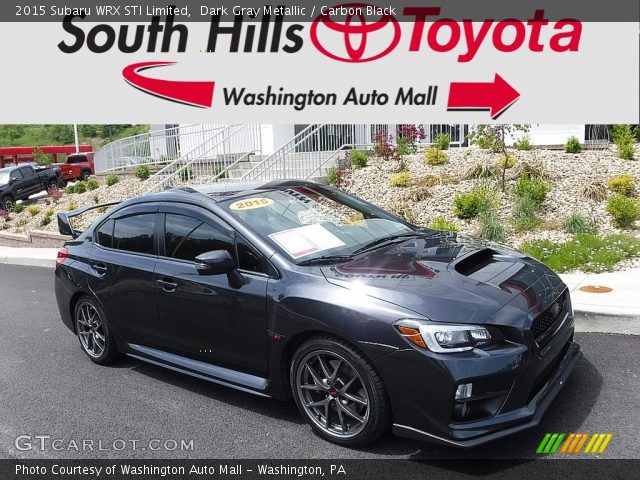 2015 Subaru WRX STI Limited in Dark Gray Metallic