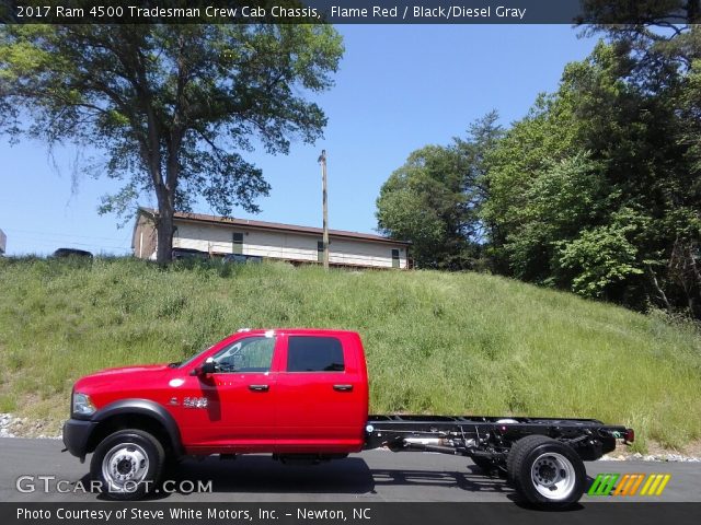 2017 Ram 4500 Tradesman Crew Cab Chassis in Flame Red