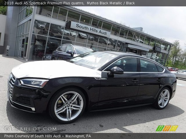 2018 Audi A5 Sportback Premium Plus quattro in Mythos Black Metallic