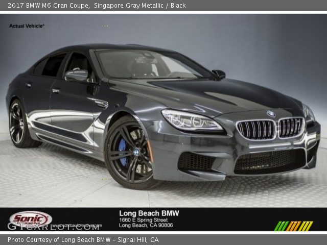 2017 BMW M6 Gran Coupe in Singapore Gray Metallic