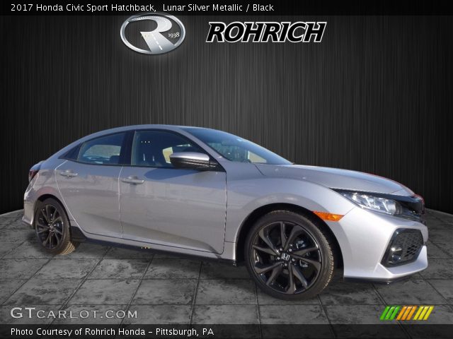 2017 Honda Civic Sport Hatchback in Lunar Silver Metallic