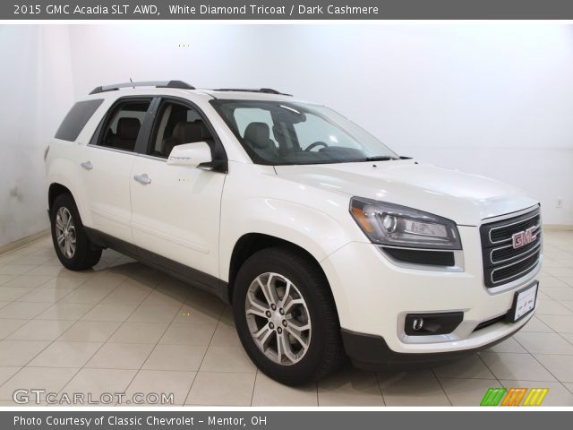 2015 GMC Acadia SLT AWD in White Diamond Tricoat