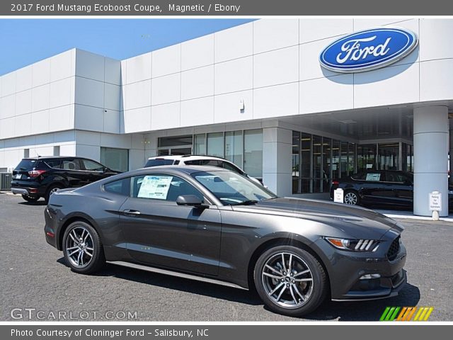 2017 Ford Mustang Ecoboost Coupe in Magnetic