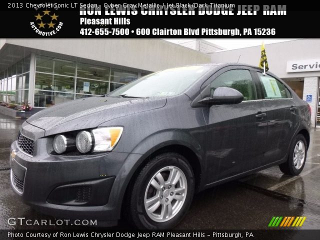 2013 Chevrolet Sonic LT Sedan in Cyber Gray Metallic