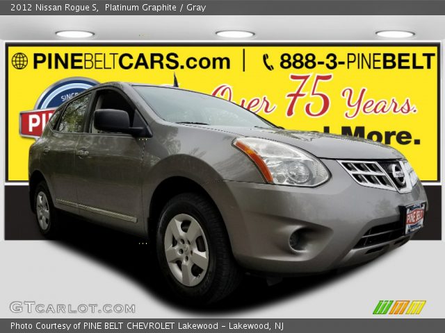 2012 Nissan Rogue S in Platinum Graphite