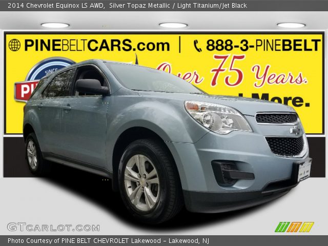 2014 Chevrolet Equinox LS AWD in Silver Topaz Metallic