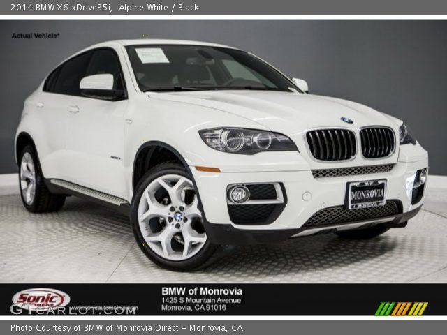 2014 BMW X6 xDrive35i in Alpine White