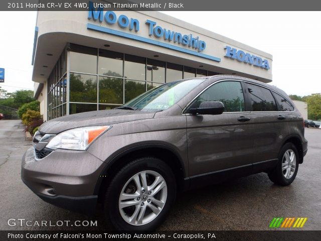 2011 Honda CR-V EX 4WD in Urban Titanium Metallic