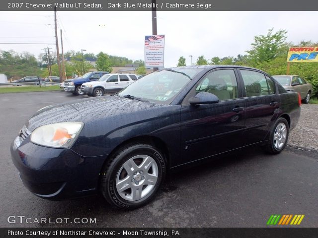 2007 Chevrolet Malibu LT Sedan in Dark Blue Metallic
