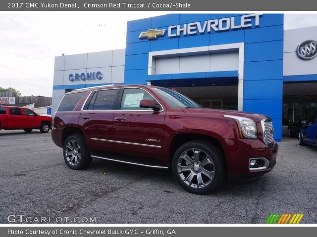 2017 GMC Yukon Denali in Crimson Red Tintcoat