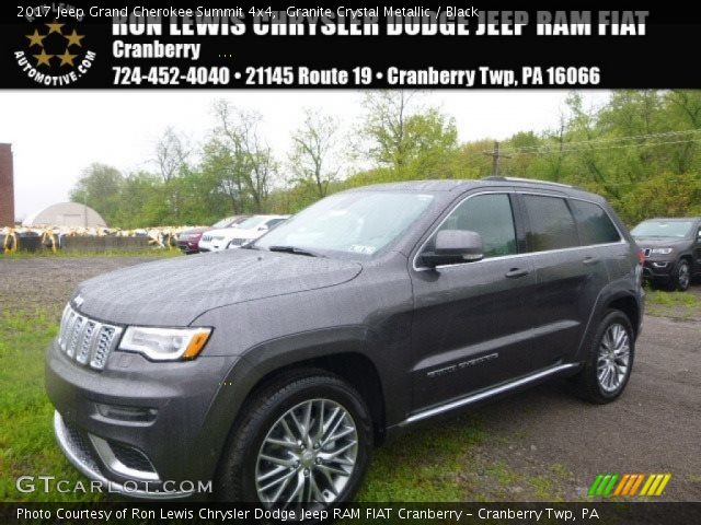 2017 Jeep Grand Cherokee Summit 4x4 in Granite Crystal Metallic