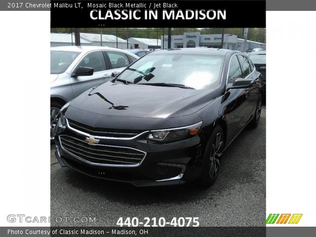 2017 Chevrolet Malibu LT in Mosaic Black Metallic