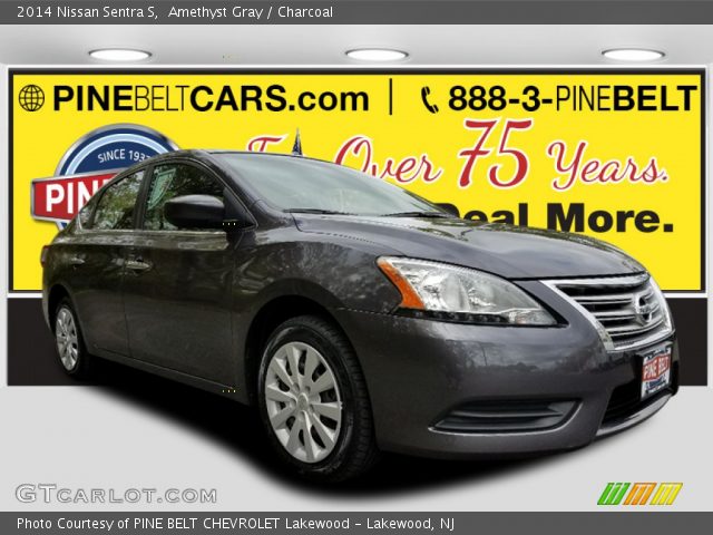 2014 Nissan Sentra S in Amethyst Gray
