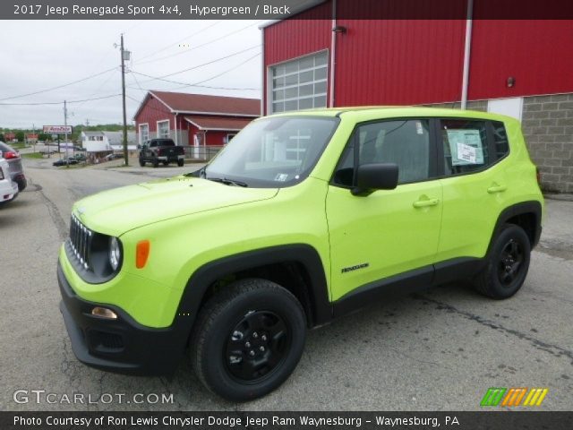 2017 Jeep Renegade Sport 4x4 in Hypergreen