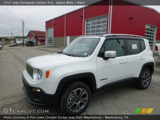 2017 Jeep Renegade Limited 4x4 in Alpine White