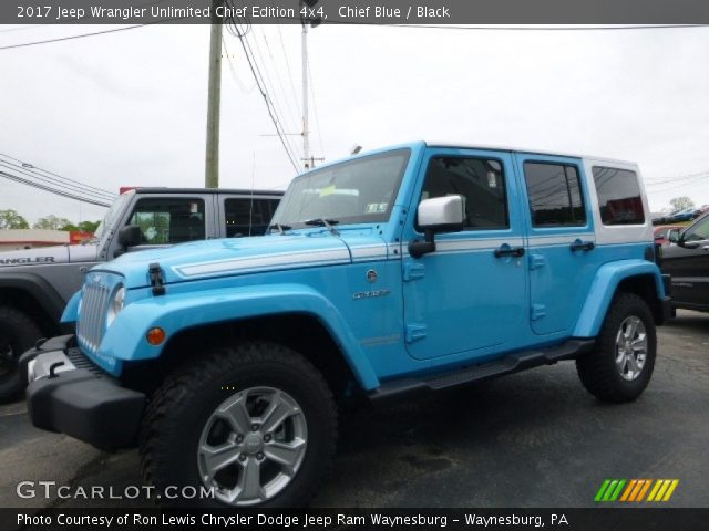 2017 Jeep Wrangler Unlimited Chief Edition 4x4 in Chief Blue