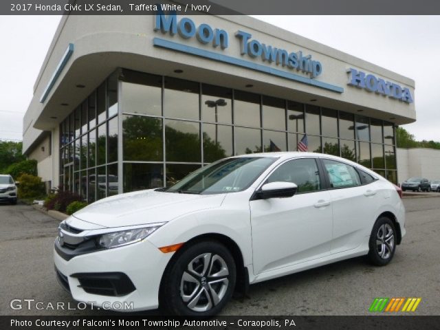 2017 Honda Civic LX Sedan in Taffeta White