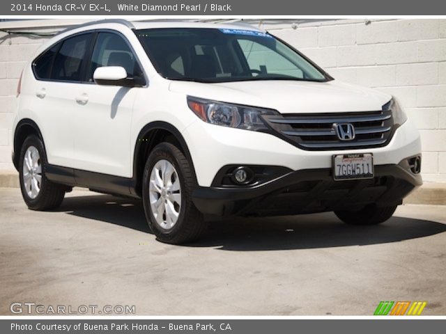 2014 Honda CR-V EX-L in White Diamond Pearl