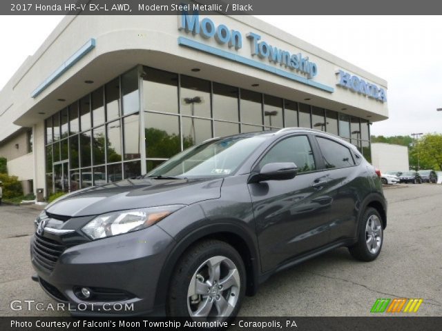 2017 Honda HR-V EX-L AWD in Modern Steel Metallic