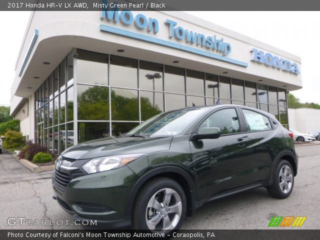 2017 Honda HR-V LX AWD in Misty Green Pearl