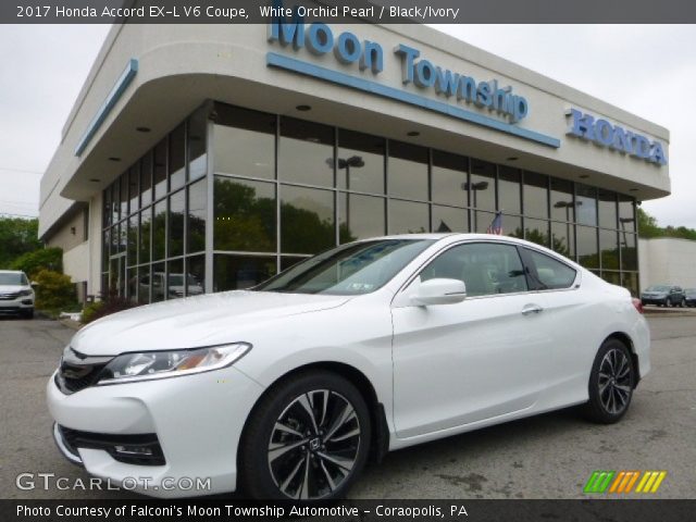 2017 Honda Accord EX-L V6 Coupe in White Orchid Pearl
