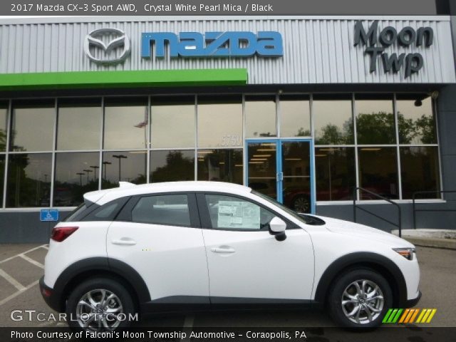 2017 Mazda CX-3 Sport AWD in Crystal White Pearl Mica