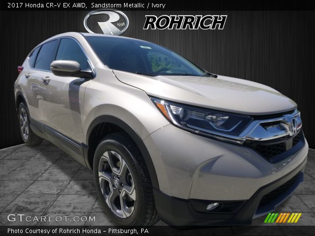 2017 Honda CR-V EX AWD in Sandstorm Metallic