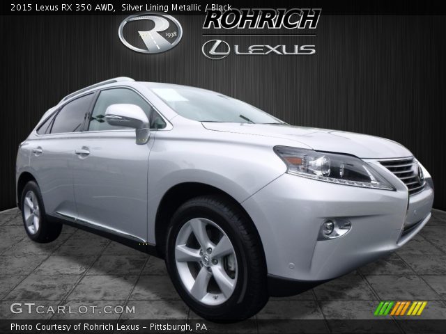 2015 Lexus RX 350 AWD in Silver Lining Metallic