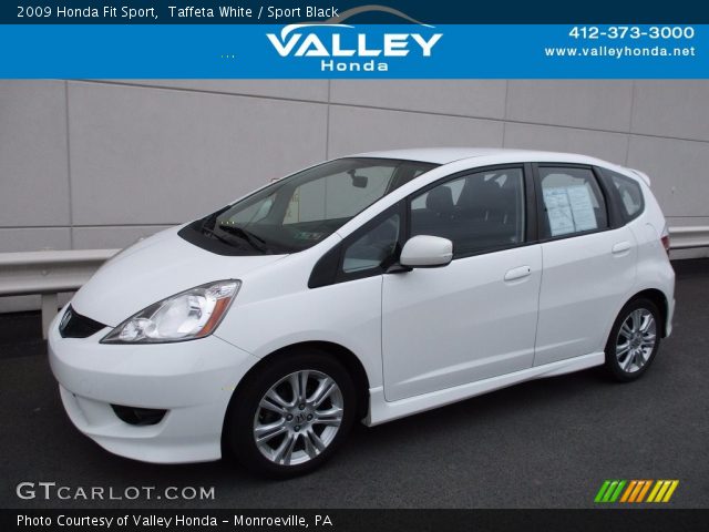 2009 Honda Fit Sport in Taffeta White
