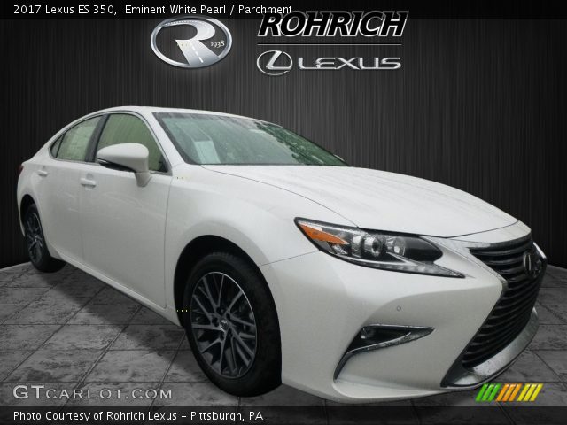 2017 Lexus ES 350 in Eminent White Pearl