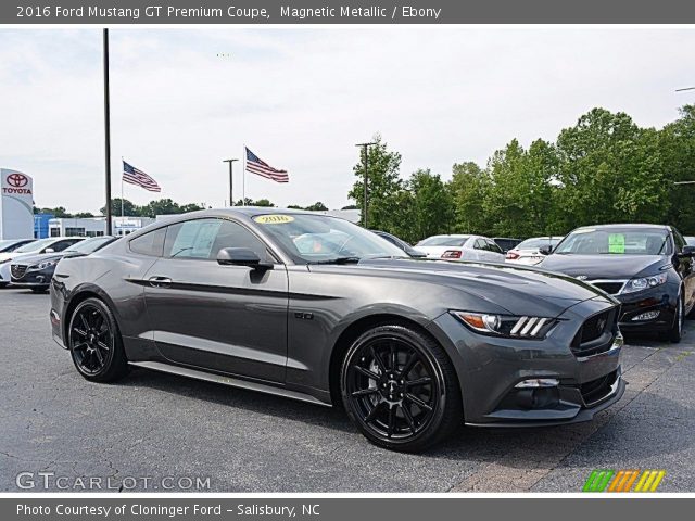 2016 Ford Mustang GT Premium Coupe in Magnetic Metallic