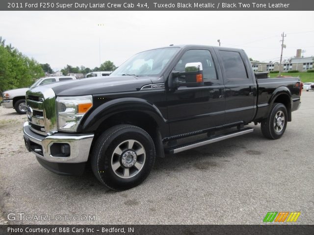 2011 Ford F250 Super Duty Lariat Crew Cab 4x4 in Tuxedo Black Metallic