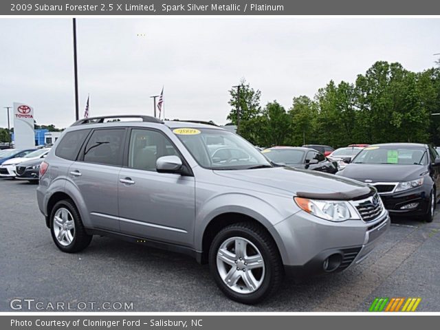 2009 Subaru Forester 2.5 X Limited in Spark Silver Metallic
