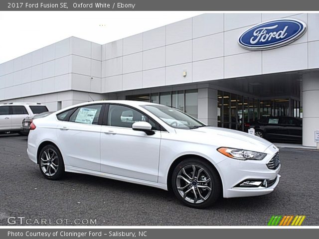 2017 Ford Fusion SE in Oxford White