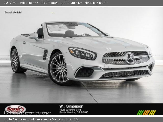 2017 Mercedes-Benz SL 450 Roadster in Iridium Silver Metallic