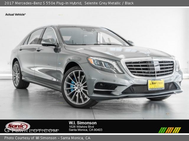 2017 Mercedes-Benz S 550e Plug-In Hybrid in Selenite Grey Metallic
