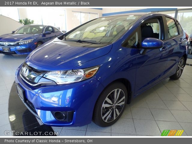 2017 Honda Fit EX in Aegean Blue Metallic