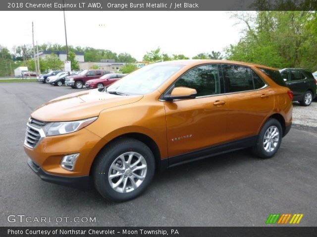 2018 Chevrolet Equinox LT AWD in Orange Burst Metallic