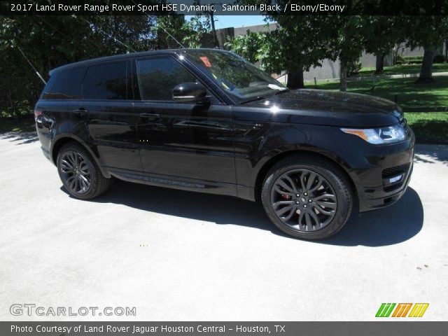 2017 Land Rover Range Rover Sport HSE Dynamic in Santorini Black