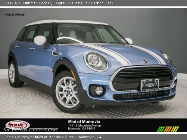 2017 Mini Clubman Cooper in Digital Blue Metallic